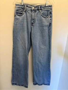LOFT Women’s Light Blue wide leg Jeans 4/27
